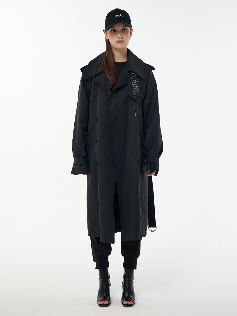 2022 S/S LOOK - Signature Hand Embroidered Trench Coat